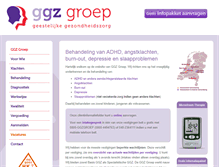 Tablet Screenshot of ggzgroep.nl